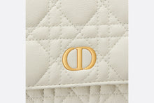 Load image into Gallery viewer, Dior Caro Pouch • Latte Supple Cannage Calfskin
