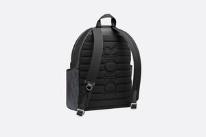 Dior Explorer Backpack • Black Dior Oblique Mirage Technical Fabric and Grained Calfskin