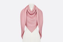 Load image into Gallery viewer, D-Oblique Shawl • Pink Wool, Silk and Cashmere
