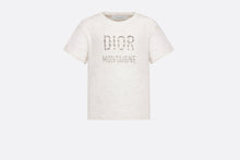 Load image into Gallery viewer, Kid&#39;s T-Shirt • Ivory and Gold-Tone Technical Jersey
