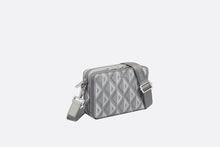 Load image into Gallery viewer, Messenger Pouch • Dior Gray CD Diamond Canvas
