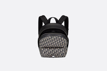 Load image into Gallery viewer, Dior Explorer Backpack • Beige and Black Dior Oblique Jacquard
