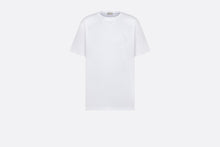 Load image into Gallery viewer, CD Étoile Embroidered Relaxed-Fit T-Shirt • White Cotton Jersey
