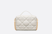 Load image into Gallery viewer, Dior Caro Box Bag • Latte Quilted Macrocannage Calfskin
