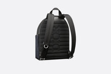 Load image into Gallery viewer, Kid&#39;s Dior Explorer Backpack • Black Dior Oblique Mirage Technical Fabric and Grained Calfskin
