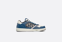 Load image into Gallery viewer, B27 Low-Top Sneaker • Blue, Cream and Dior Gray Smooth Calfskin with Beige and Black Dior Oblique Jacquard
