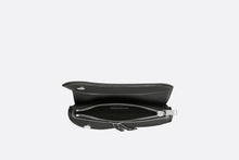 Load image into Gallery viewer, Mini Saddle Bag • Black Grained Calfskin
