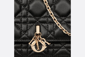 Miss Dior Mini Bag • Black Cannage Lambskin