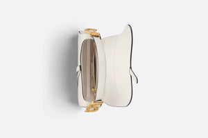 Saddle Bag with Strap • Latte Grained Calfskin