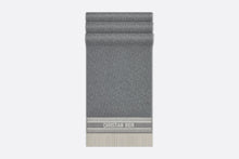 Load image into Gallery viewer, Dior Oblique Scarf • Gray Cashmere
