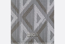 Load image into Gallery viewer, Long Bi-Fold Card Holder • Dior Gray CD Diamond Canvas
