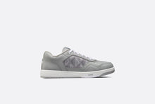 Load image into Gallery viewer, B27 Low-Top Sneaker • Dior Gray Smooth Calfskin and CD Diamond Canvas
