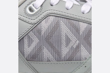 Load image into Gallery viewer, B27 Low-Top Sneaker • Dior Gray Smooth Calfskin and CD Diamond Canvas
