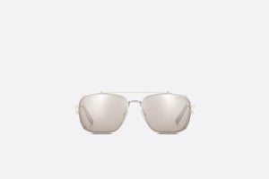 CD Diamond S4U • Gray and Beige Mirrored Square Sunglasses