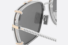 Load image into Gallery viewer, CD Diamond S4U • Gray and Beige Mirrored Square Sunglasses
