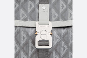 Dior Hit the Road Backpack • Dior Gray CD Diamond Canvas and Smooth Calfskin