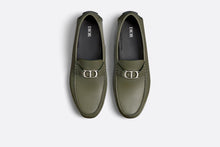 Load image into Gallery viewer, Loafer • Olive Grained Calfskin
