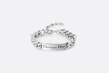 Load image into Gallery viewer, Christian Dior Couture Chain Link Bracelet • Silver-Finish Brass
