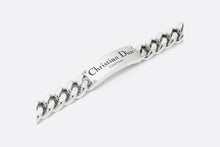 Load image into Gallery viewer, Christian Dior Couture Chain Link Bracelet • Silver-Finish Brass
