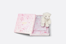 Load image into Gallery viewer, Newborn Gift Set • Ivory Cotton Jersey Printed with Pale Pink Toile de Jouy

