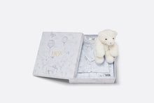 Load image into Gallery viewer, Newborn Gift Set • Ivory Cotton Jersey Printed with Light Gray Toile de Jouy
