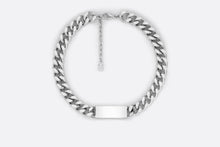 Load image into Gallery viewer, Christian Dior Couture Chain Link Necklace • Silver-Finish Brass
