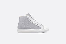Load image into Gallery viewer, B23 Kid&#39;s High-Top Sneaker • Silver-Tone Dior Oblique Technical Fabric
