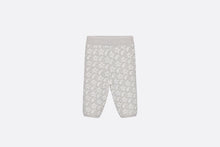 Load image into Gallery viewer, Baby Pants • Ivory Wool and Cashmere Jacquard Knit with Gray Stars
