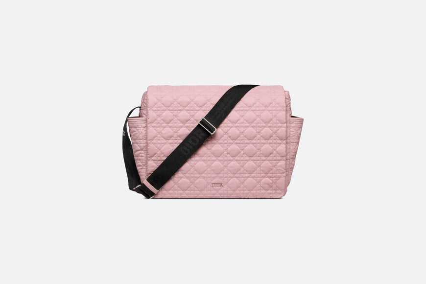 Changing Bag • Pale Pink Macrocannage Technical Canvas