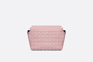 Changing Bag • Pale Pink Macrocannage Technical Canvas
