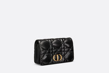 Load image into Gallery viewer, Dior Caro Macrocannage Mini Bag • Black Quilted Macrocannage Calfskin

