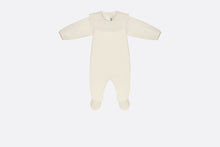 Load image into Gallery viewer, Newborn Gift Set • Ivory Jersey and Cotton Voile with Gold-Tone Cannage
