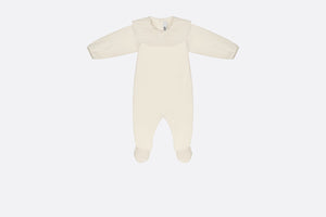 Newborn Gift Set • Ivory Jersey and Cotton Voile with Gold-Tone Cannage