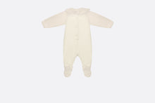 Load image into Gallery viewer, Newborn Gift Set • Ivory Jersey and Cotton Voile with Gold-Tone Cannage
