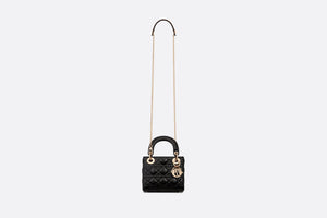 Mini Lady Dior Bag • Black Cannage Lambskin