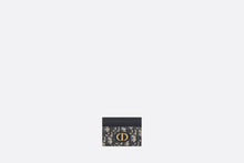 Load image into Gallery viewer, 30 Montaigne Five-Slot Card Holder • Blue Dior Oblique Jacquard
