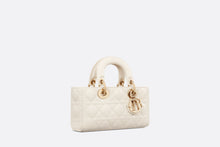 Load image into Gallery viewer, Small Lady D-Joy Bag • Latte Cannage Lambskin
