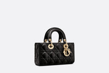 Load image into Gallery viewer, Small Lady D-Joy Bag • Black Cannage Lambskin
