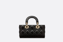 Load image into Gallery viewer, Small Lady D-Joy Bag • Black Cannage Lambskin
