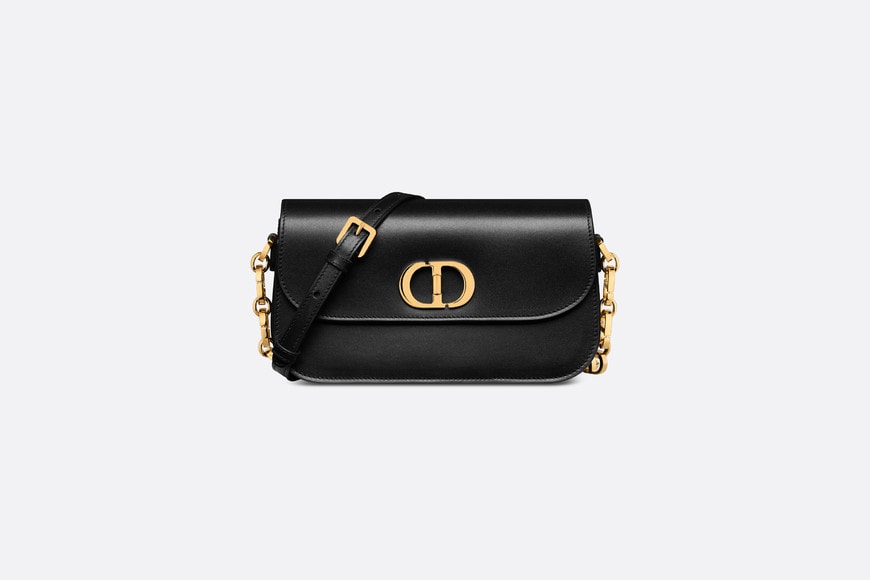 30 Montaigne Avenue Bag • Black Box Calfskin