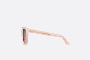 DiorMidnight S1I • Pink Matte Square Sunglasses