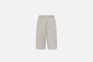 Kid's Bermuda Shorts • Heathered Gray Cotton Fleece