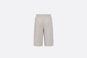 Kid's Bermuda Shorts • Heathered Gray Cotton Fleece