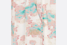 Load image into Gallery viewer, Kid&#39;s Loose Pants • Ivory Technical Voile with Pink and Turquoise Floral Print
