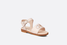 Load image into Gallery viewer, Baby Sandal • Pale Pink Calfskin
