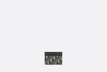Load image into Gallery viewer, 30 Montaigne Five-Slot Card Holder • Blue Dior Oblique Jacquard
