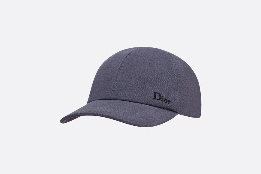 Dior Baseball Cap • Anthracite Gray Cotton