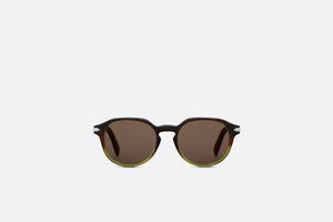 DiorBlackSuit R2I • Green Gradient Tortoiseshell-Effect Pantos Sunglasses