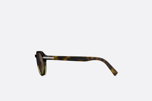 DiorBlackSuit R2I • Green Gradient Tortoiseshell-Effect Pantos Sunglasses