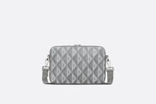 Load image into Gallery viewer, Safari Bag with Strap • Dior Gray CD Diamond Canvas
